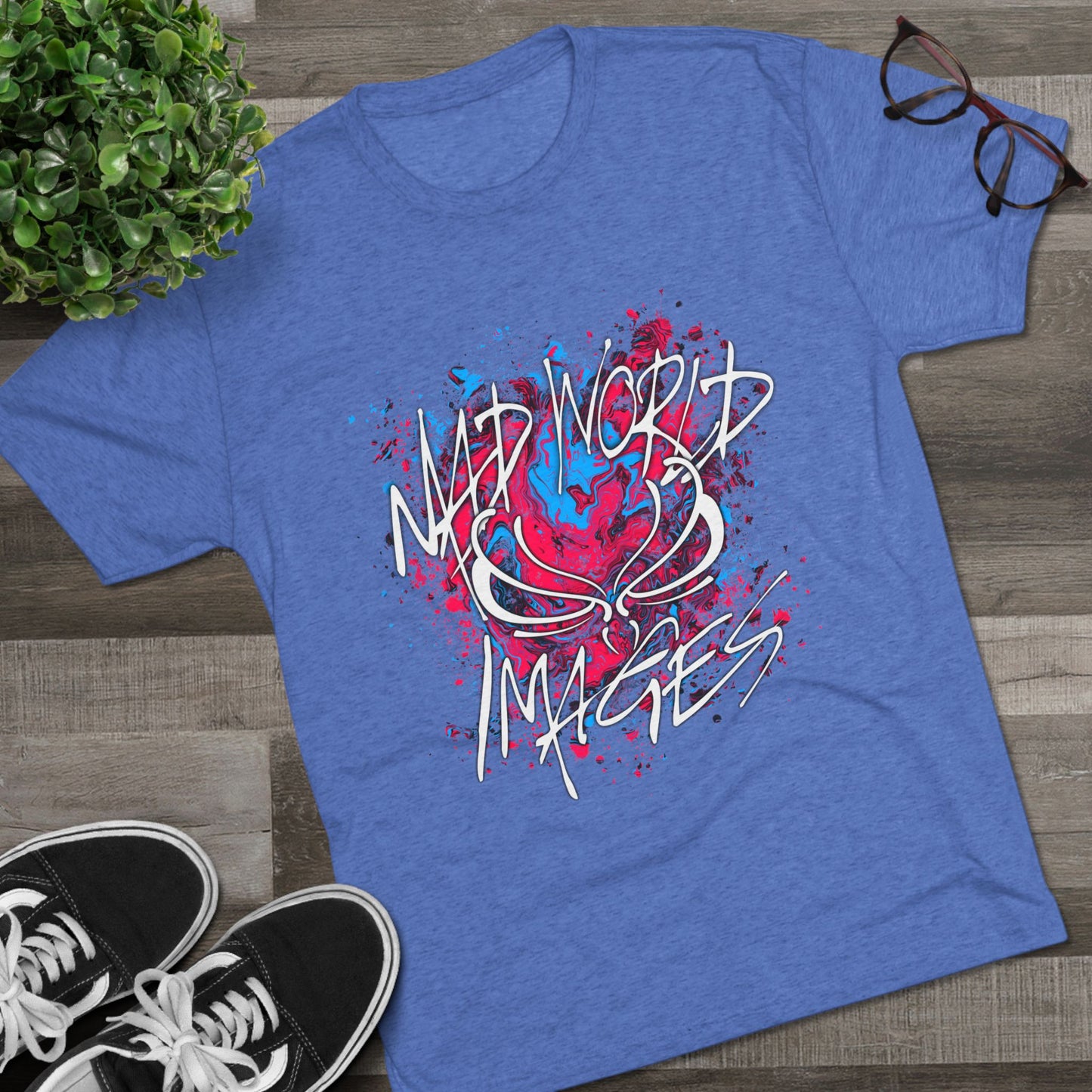 Mad World Images Logo Tee Shirt