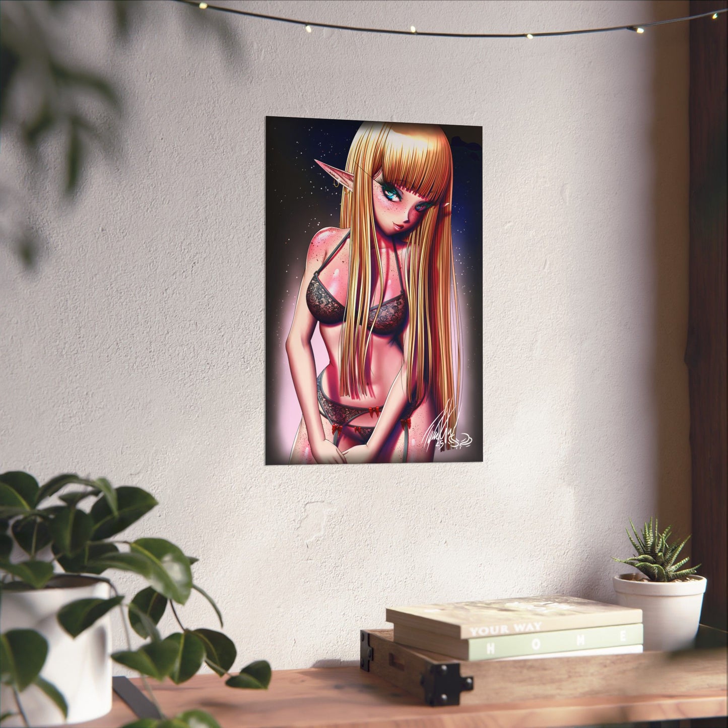 Anime Elf Girl Pinup