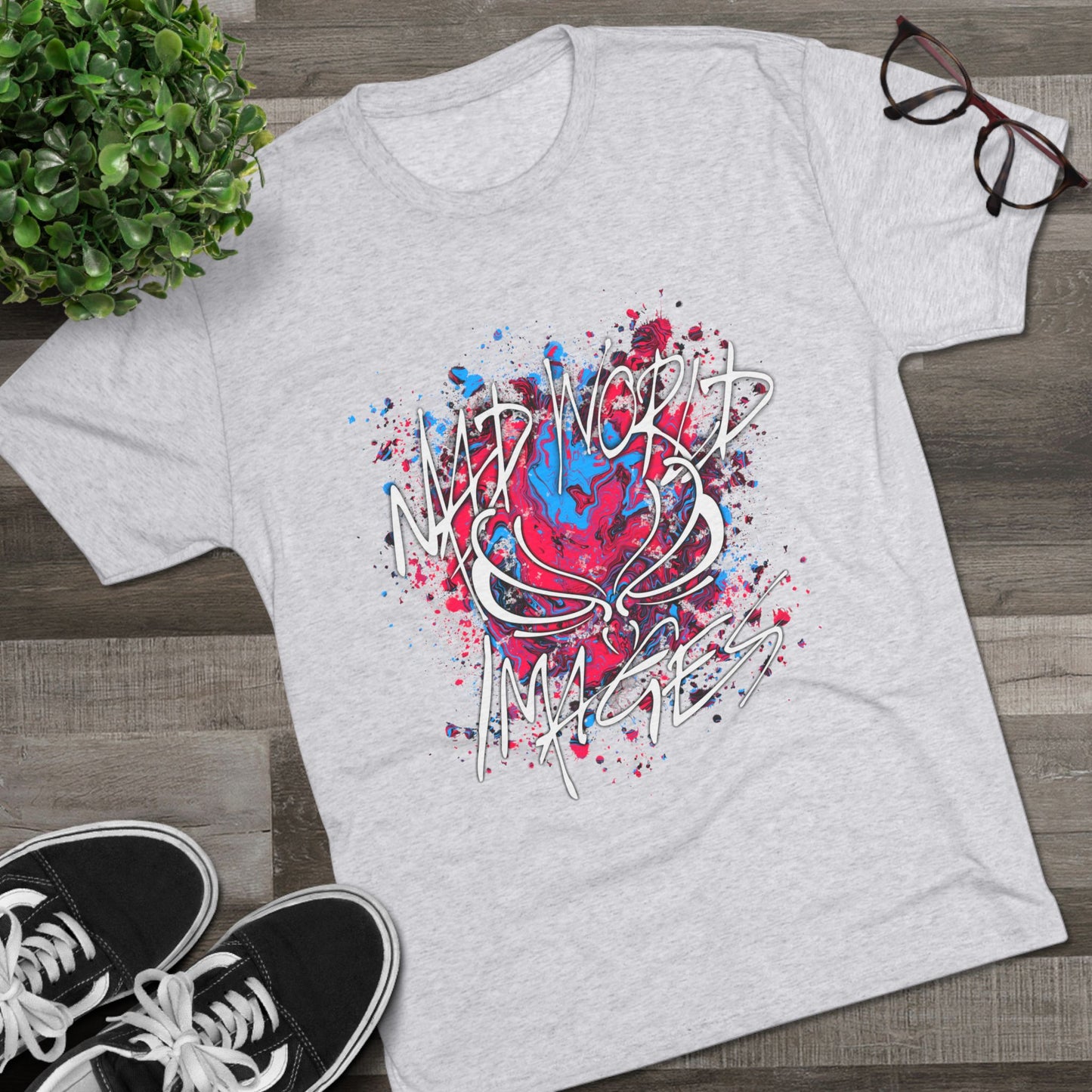 Mad World Images Logo Tee Shirt