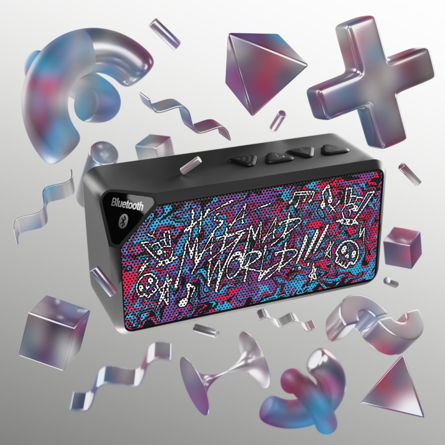Trippy Punk Portable Speaker