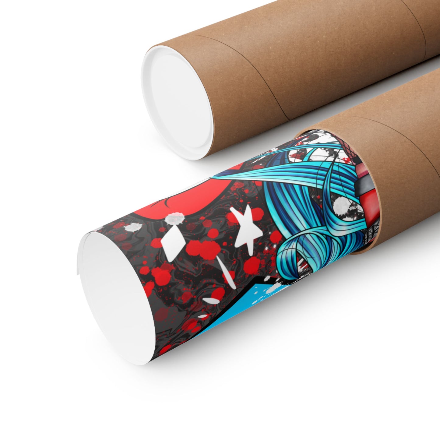 Crazy Anime Girl Mate Poster