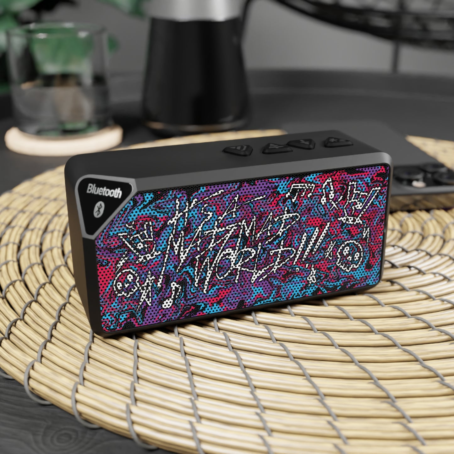 Trippy Punk Portable Speaker