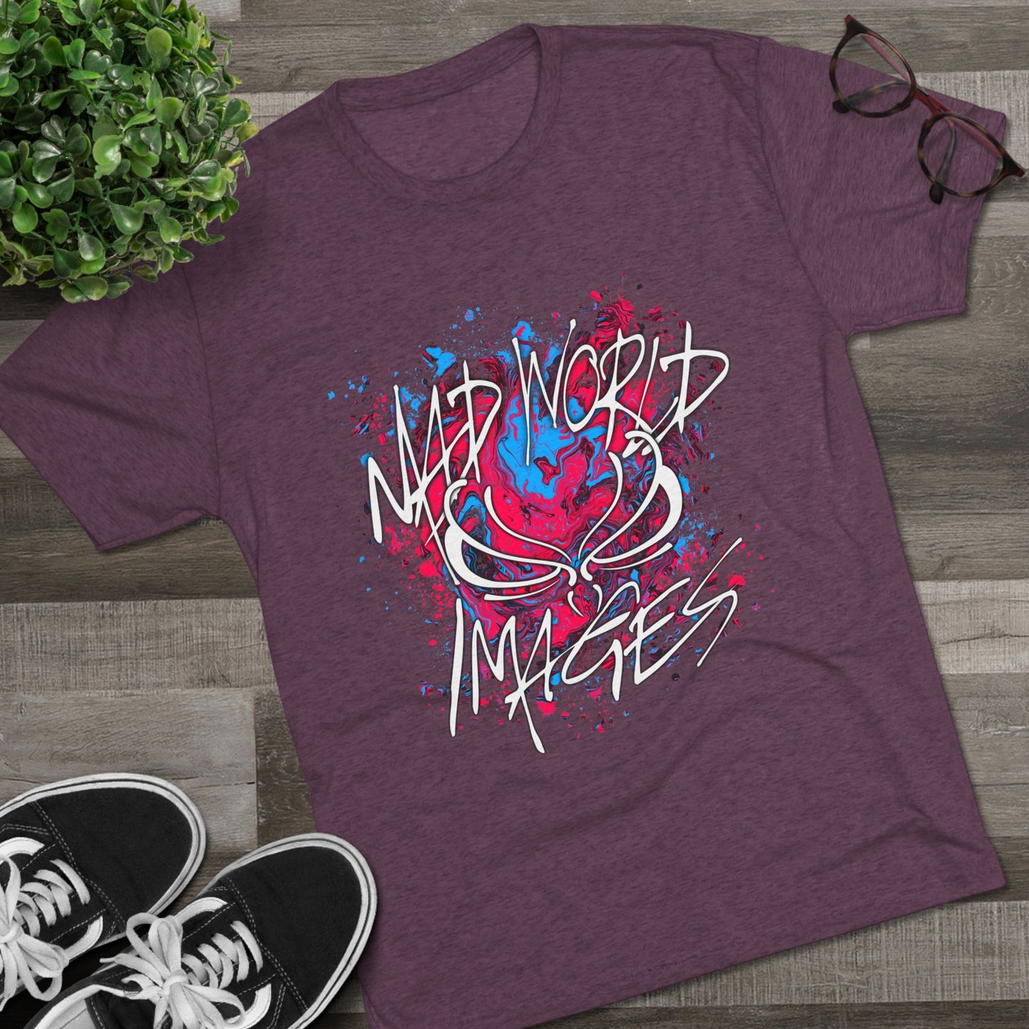Mad World Images Logo Tee Shirt