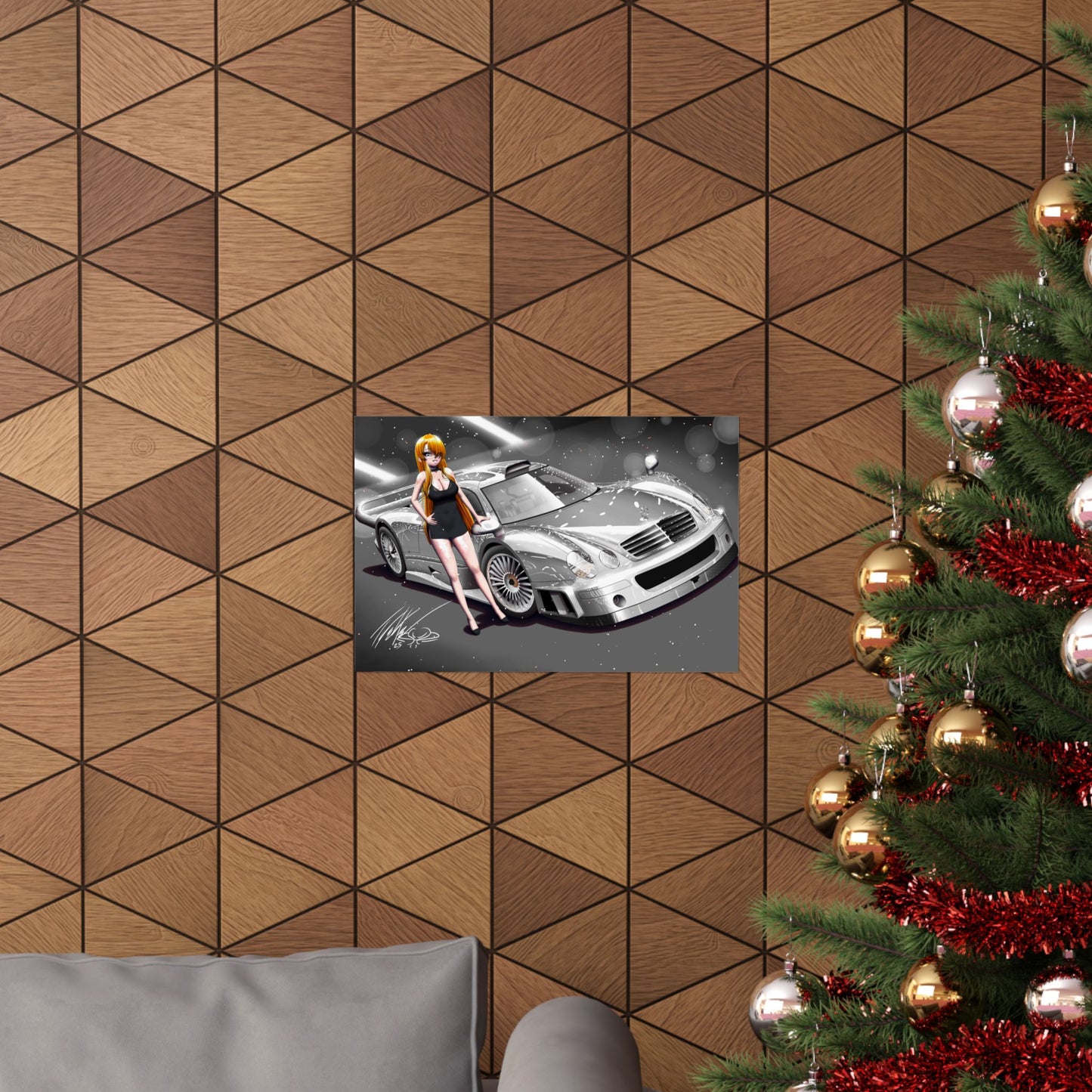 Anime Art 1990s Exotic Car Automotive Art
